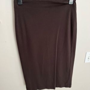Vince Camuto Heather Taupe Pencil Skirt